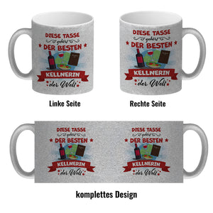 Beste Kellnerin der Welt Kaffeebecher