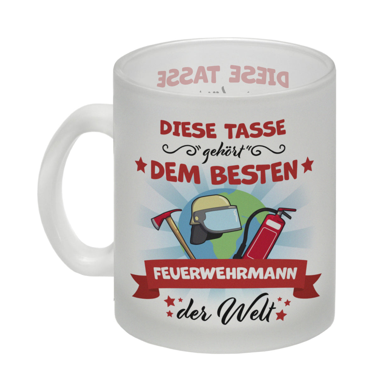 Bester Feuerwehrmann der Welt Kaffeebecher