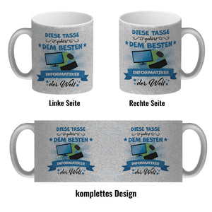 Bester Informatiker der Welt Kaffeebecher