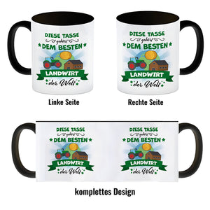 Bester Landwirt der Welt Kaffeebecher