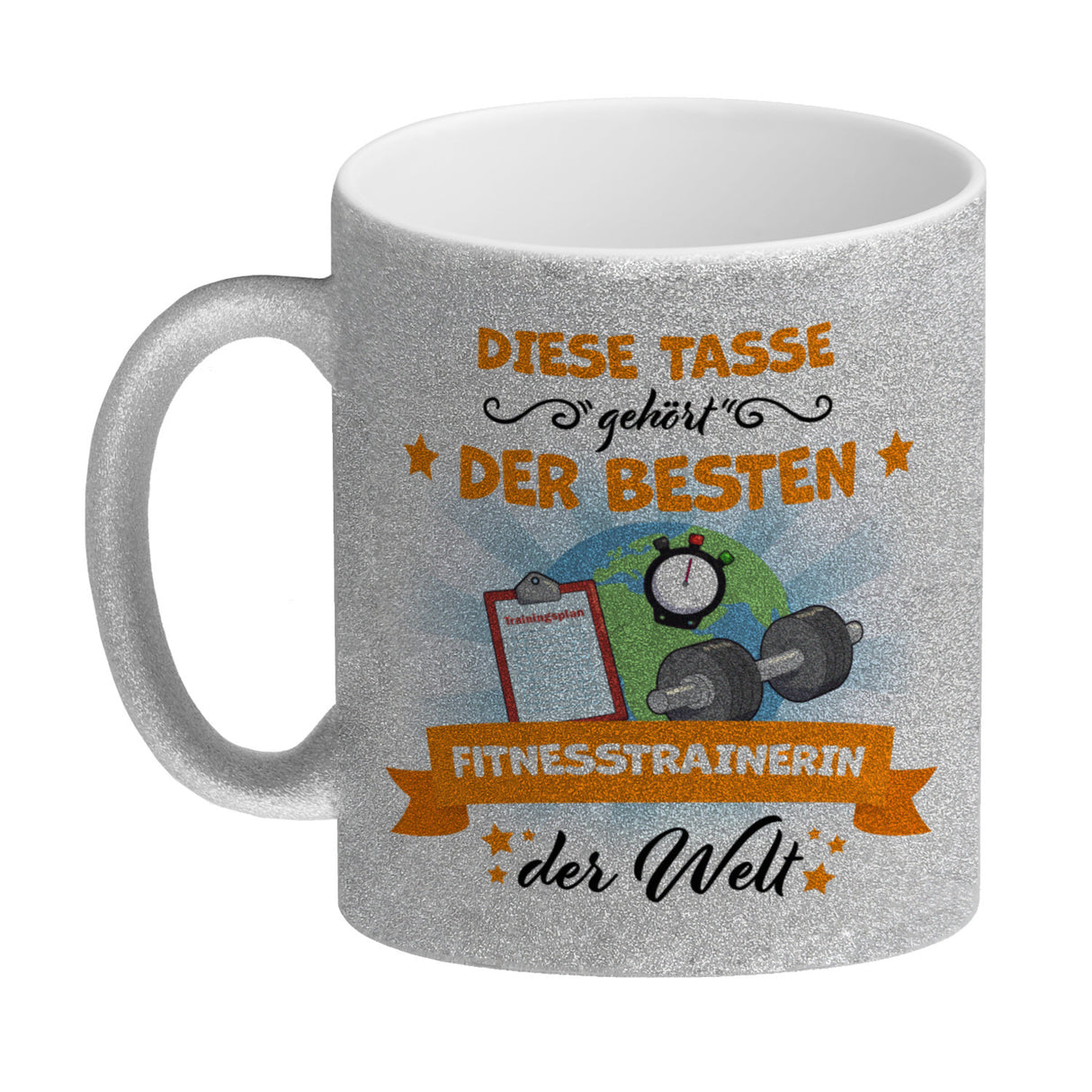 Beste Fitnesstrainerin der Welt Kaffeebecher