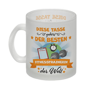Beste Fitnesstrainerin der Welt Kaffeebecher