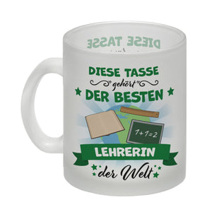 Beste Lehrerin der Welt Kaffeebecher