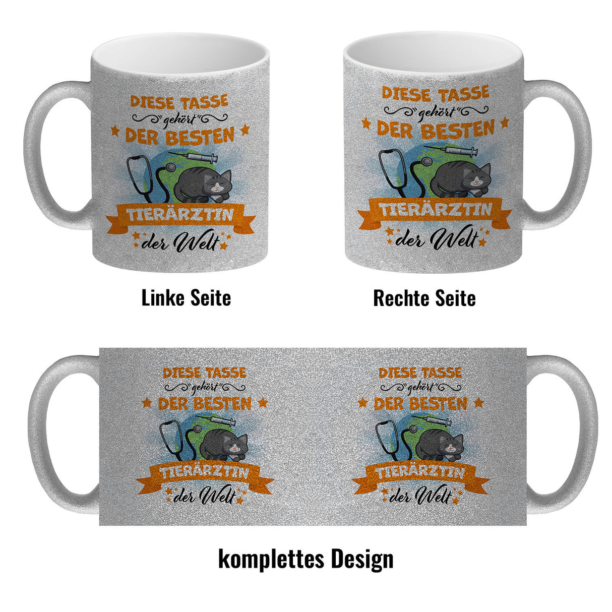 Beste Tierärztin der Welt Kaffeebecher