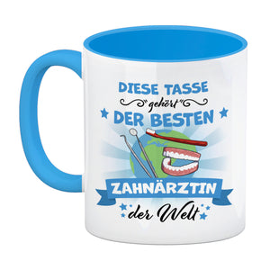 Beste Zahnärztin der Welt Kaffeebecher