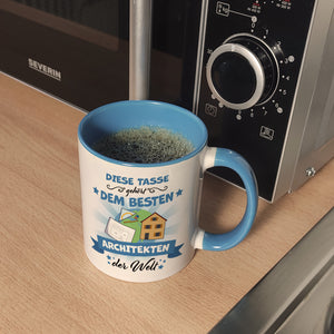 Bester Architekt der Welt Kaffeebecher