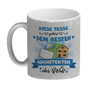 Bester Architekt der Welt Kaffeebecher