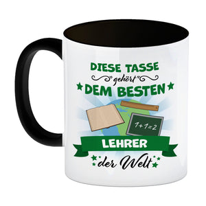 Bester Lehrer der Welt Kaffeebecher