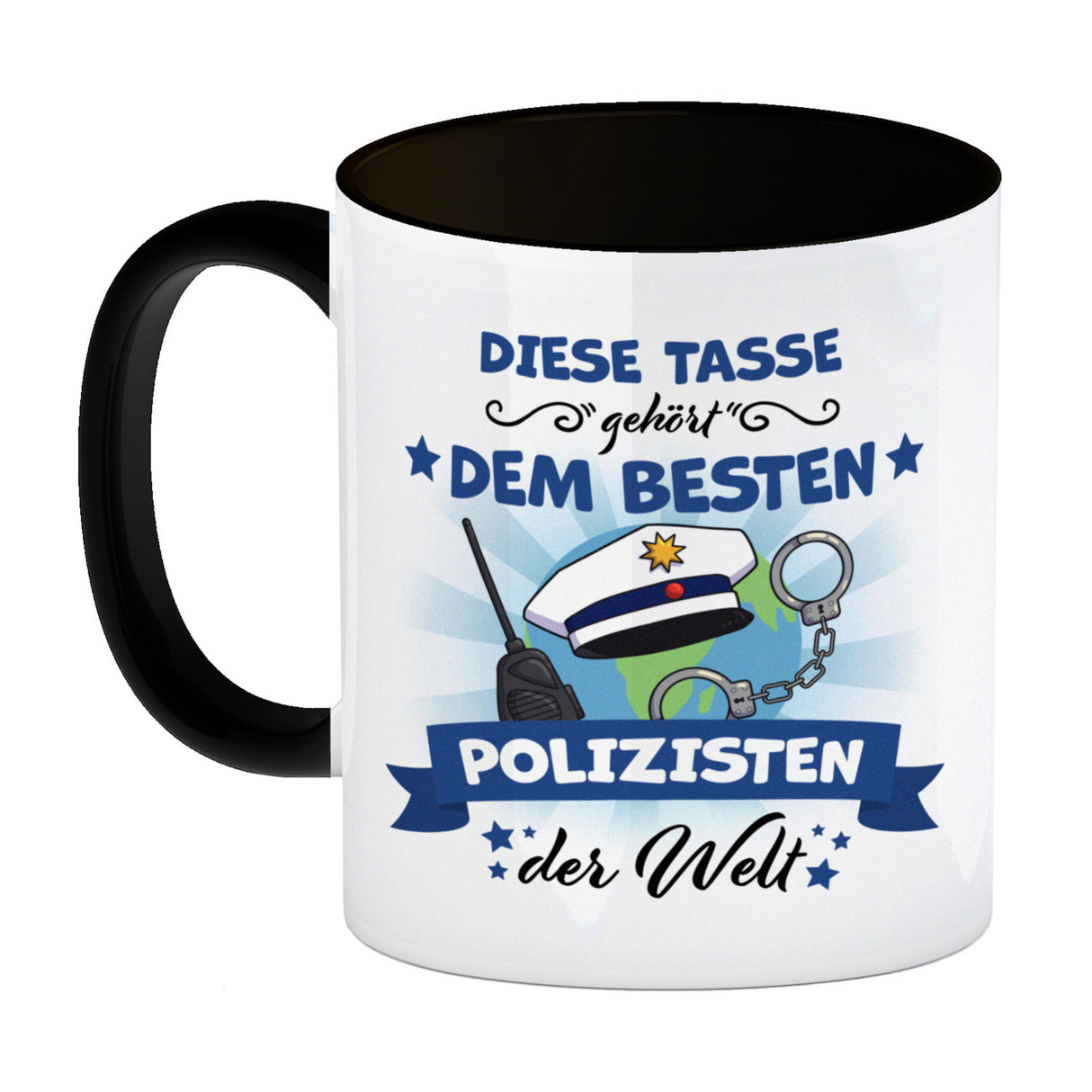 Bester Polizist der Welt Kaffeebecher