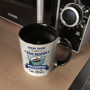 Bester Polizist der Welt Kaffeebecher