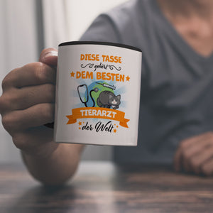 Bester Tierarzt der Welt Kaffeebecher