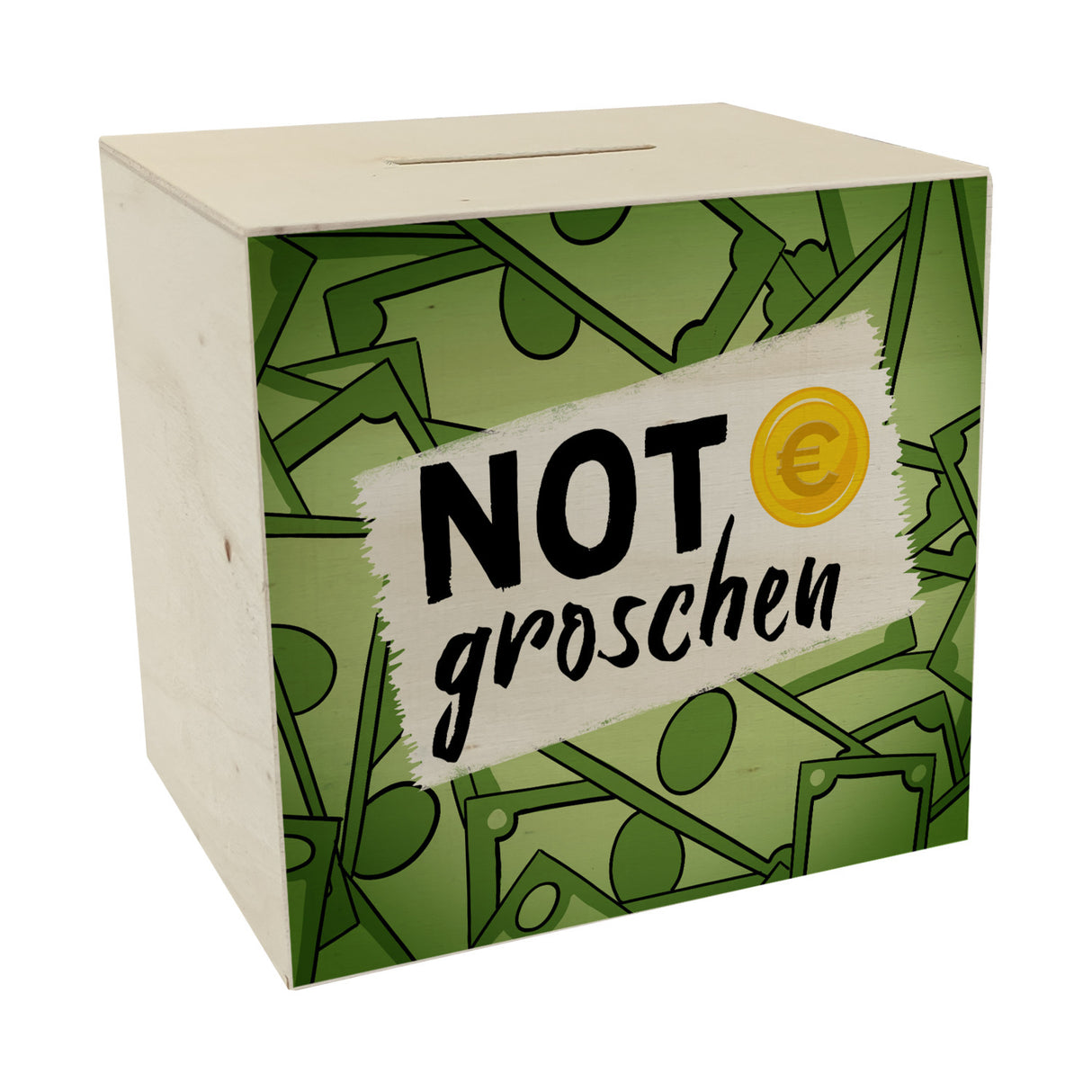 Notgroschen Spardose für den Notfall