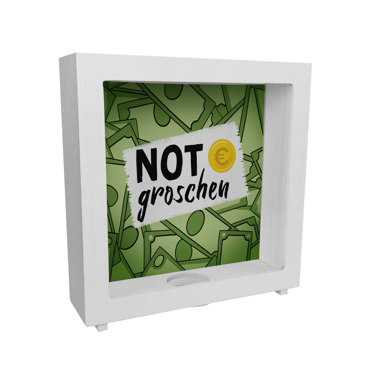 Notgroschen Spardose für den Notfall