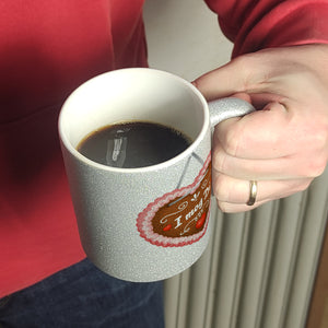 I mog di Kaffeebecher mit Lebkuchenherz