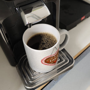 I mog di Kaffeebecher mit Lebkuchenherz