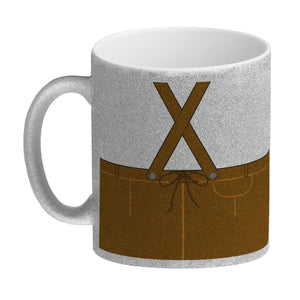 Lederhosen-Motiv Kaffeebecher