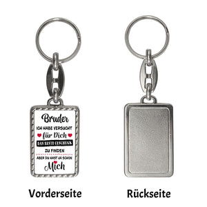 Bruder - das beste Geschenk für dich bin ich Schlüsselanhänger