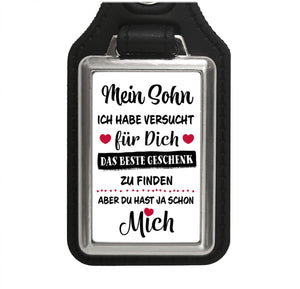 Bruder - das beste Geschenk für dich bin ich Schlüsselanhänger