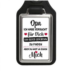 Bruder - das beste Geschenk für dich bin ich Schlüsselanhänger