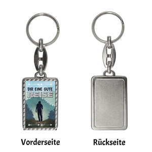 Dir eine gute Reise Schlüsselanhänger mit Wandermotiv