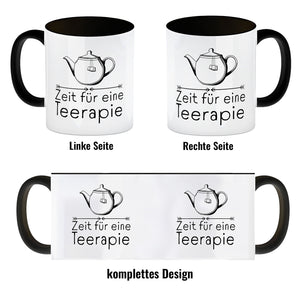 Zeit für eine Teerapie Kaffeebecher