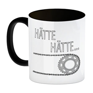 Hätte, Hätte ... Fahrradkette Kaffeebecher