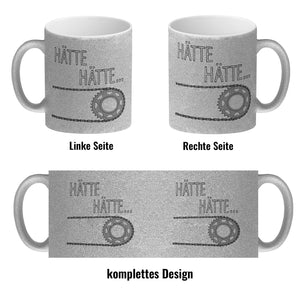 Hätte, Hätte ... Fahrradkette Kaffeebecher