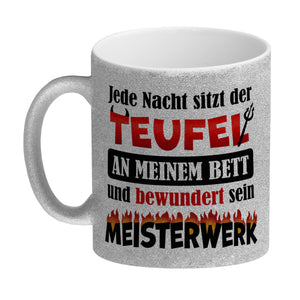 Jede Nacht sitzt der Teufel an meinem Bett… Kaffeebecher