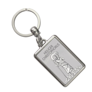Heiliger Christophorus - Gute Fahrt farbig Schlüsselanhänger