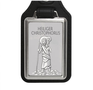 Heiliger Christophorus - Gute Fahrt farbig Schlüsselanhänger