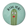Kiss me Kaktus Kühlschrankmagnet