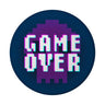 Game Over Totenkopf Kühlschrankmagnet für Zocker