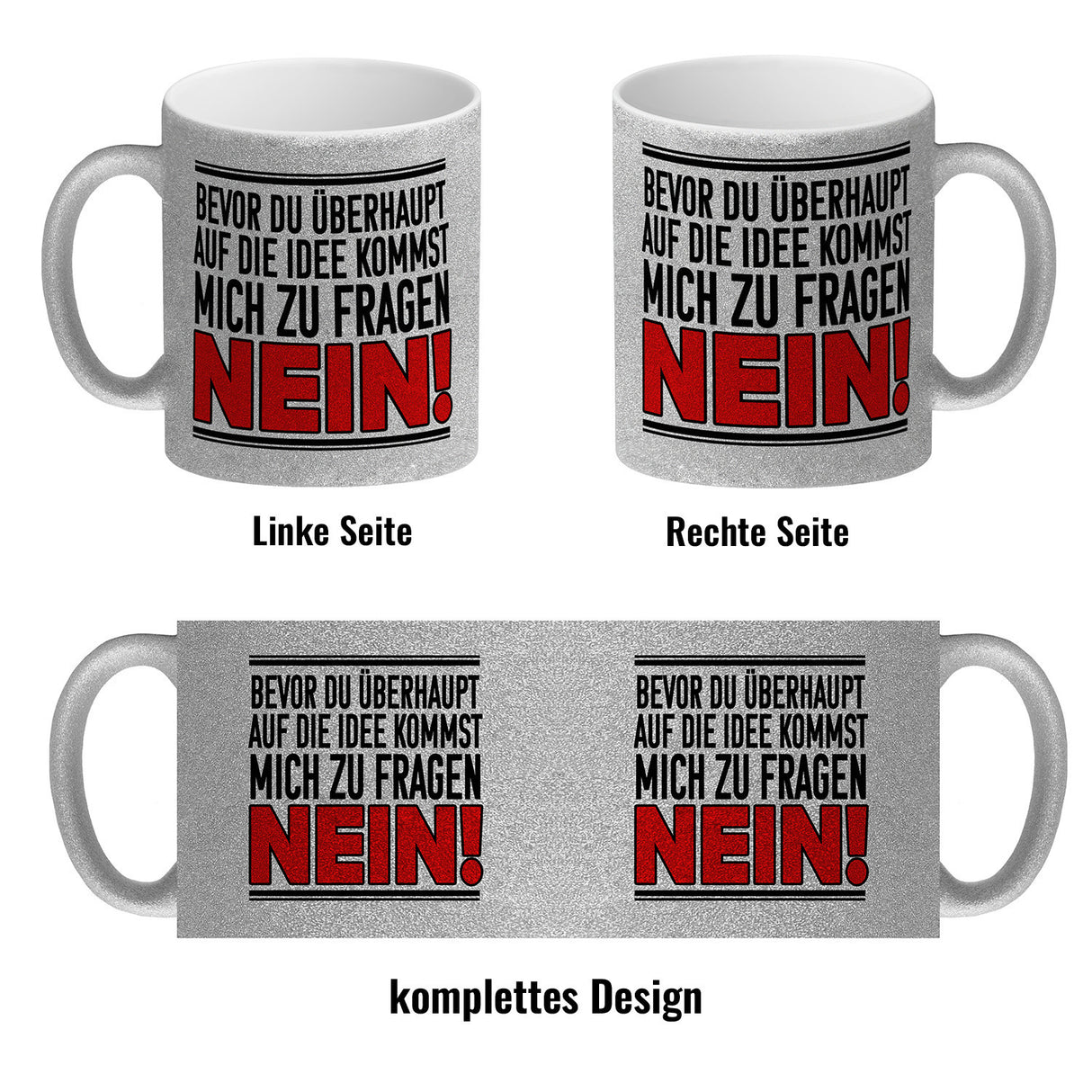 Bevor du auf die Idee kommst zu fragen - Nein! Kaffeebecher