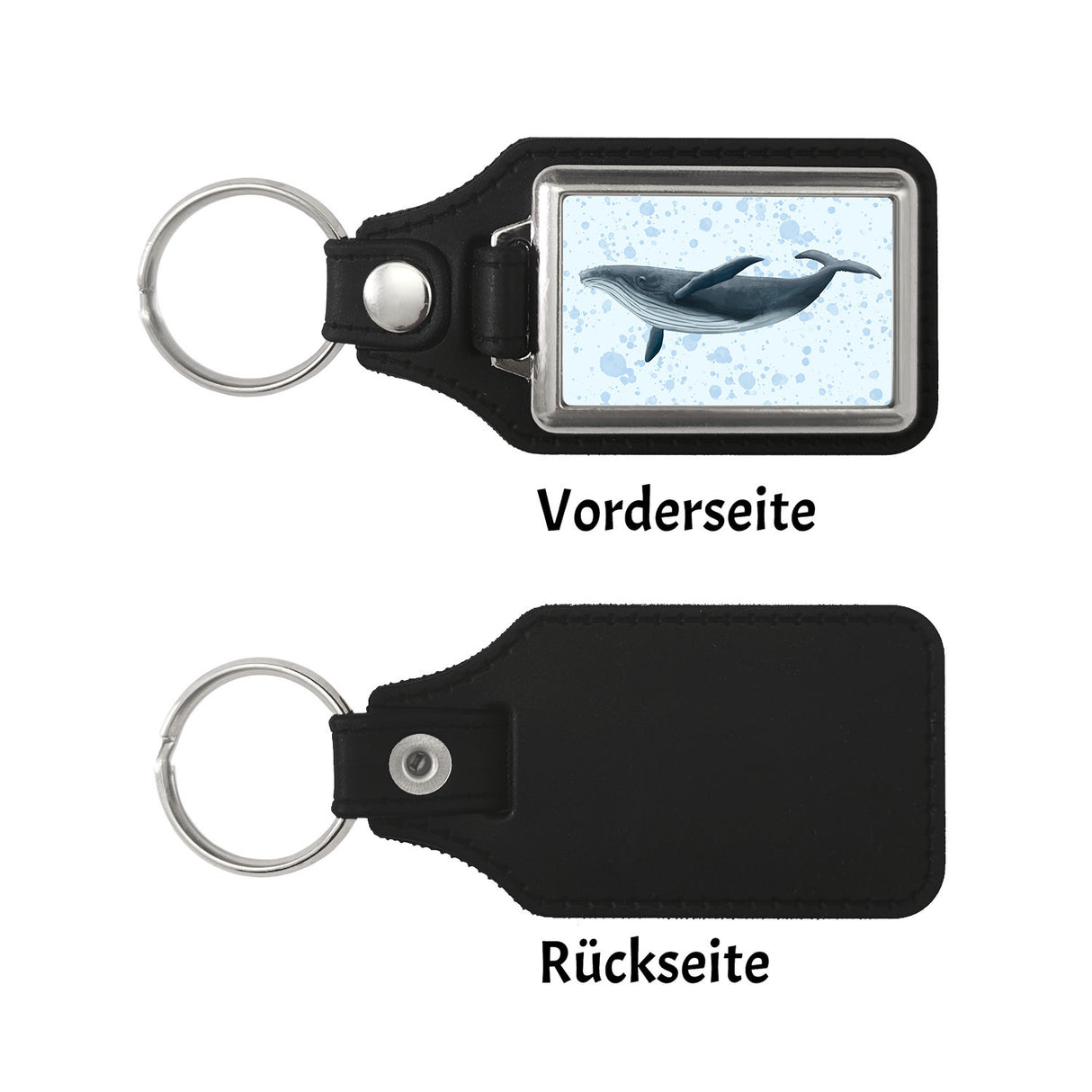 Buckelwal Schlüsselanhänger
