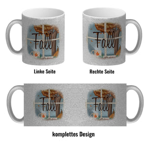 Fall Herbst Kaffeebecher mit herbstlichem Motiv