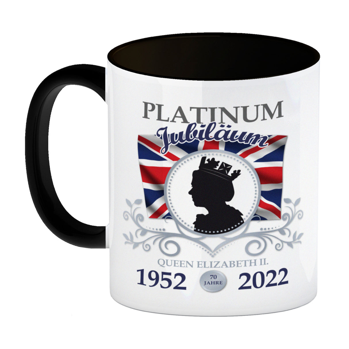 Platinum Jubiläum Queen Kaffeebecher