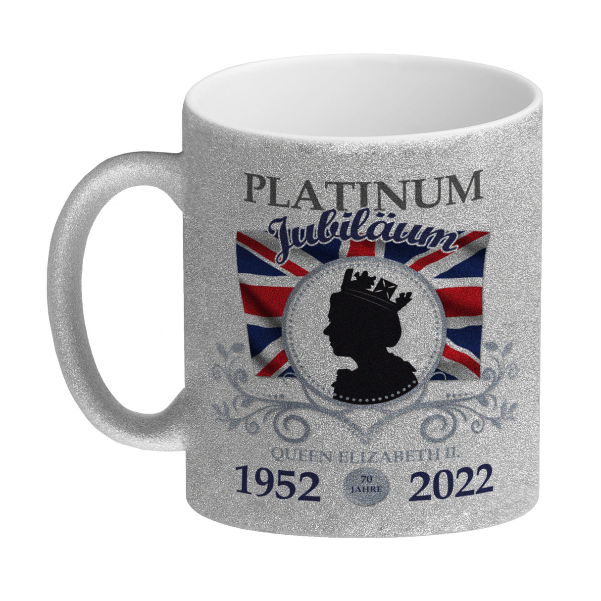 Platinum Jubiläum Queen Kaffeebecher