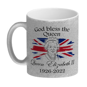 God bless the Queen Kaffeebecher