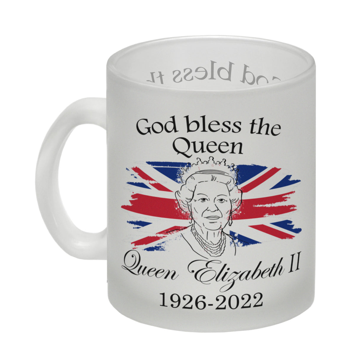 God bless the Queen Kaffeebecher