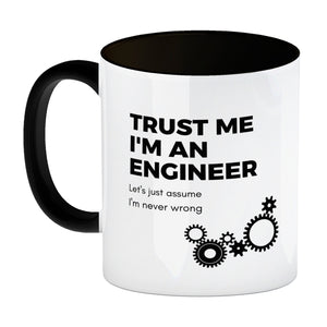 Trust me I'm an engineer Kaffeebecher