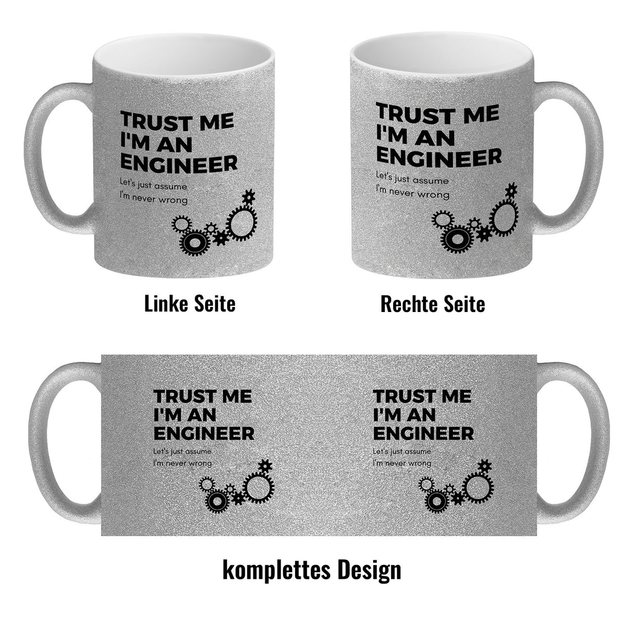 Trust me I'm an engineer Kaffeebecher