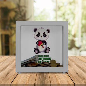 Für einen neuen Tischtennis Schläger Panda Spardose