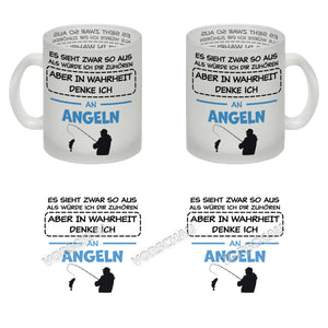 In Wahrheit denke ich an Alpakas Kaffeebecher