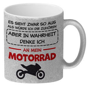 In Wahrheit denke ich an Alpakas Kaffeebecher