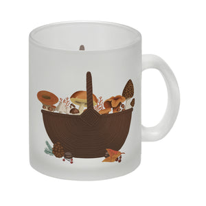 Herbst Kaffeebecher mit Pilz-Motiv