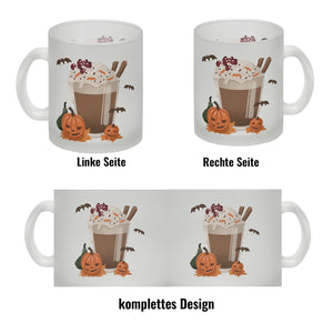 Pumpkin Spice Latte Kaffeebecher für Halloween