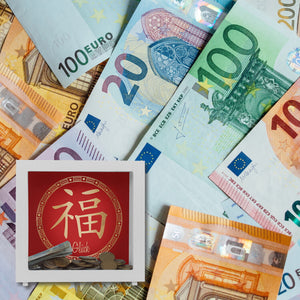 Chinesisches Zeichen für Glück Spardose