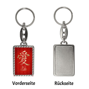 Chinesisches Zeichen für Liebe Schlüsselanhänger