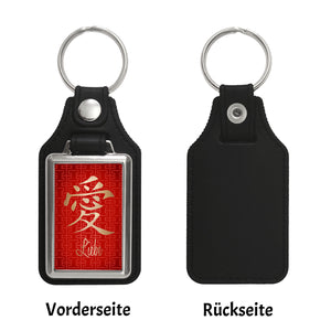 Chinesisches Zeichen für Liebe Schlüsselanhänger