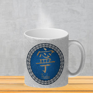 Chinesisches Zeichen für langes Leben Kaffeebecher